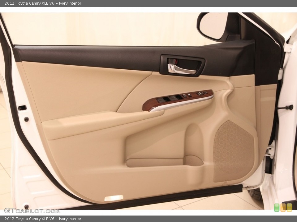 Ivory Interior Door Panel for the 2012 Toyota Camry XLE V6 #111392857