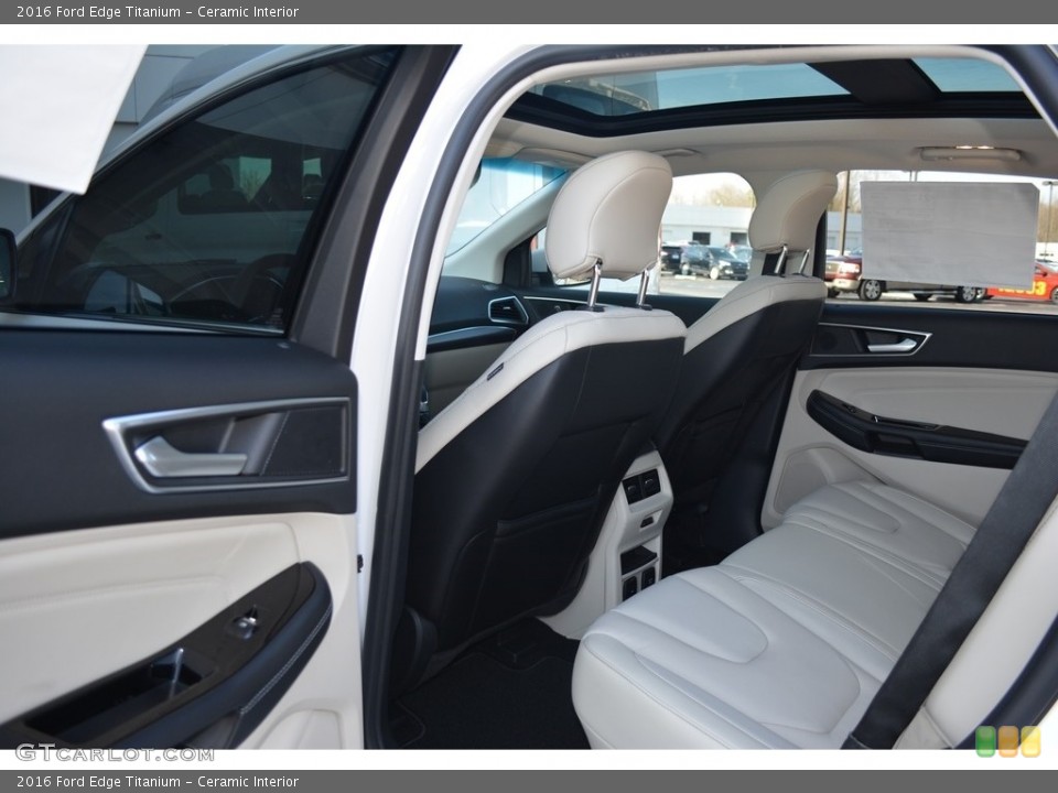 Ceramic Interior Rear Seat for the 2016 Ford Edge Titanium #111393598