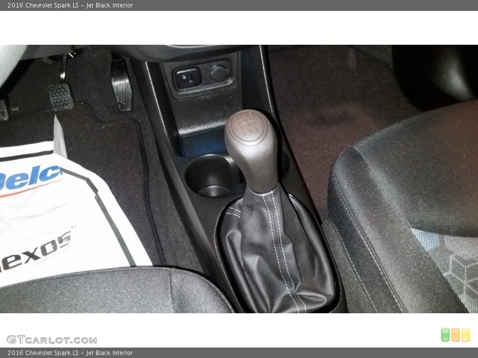 Jet Black Interior Transmission for the 2016 Chevrolet Spark LS #111397198