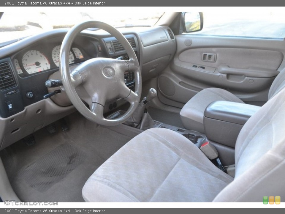 Oak Beige Interior Photo for the 2001 Toyota Tacoma V6 Xtracab 4x4 #111421948