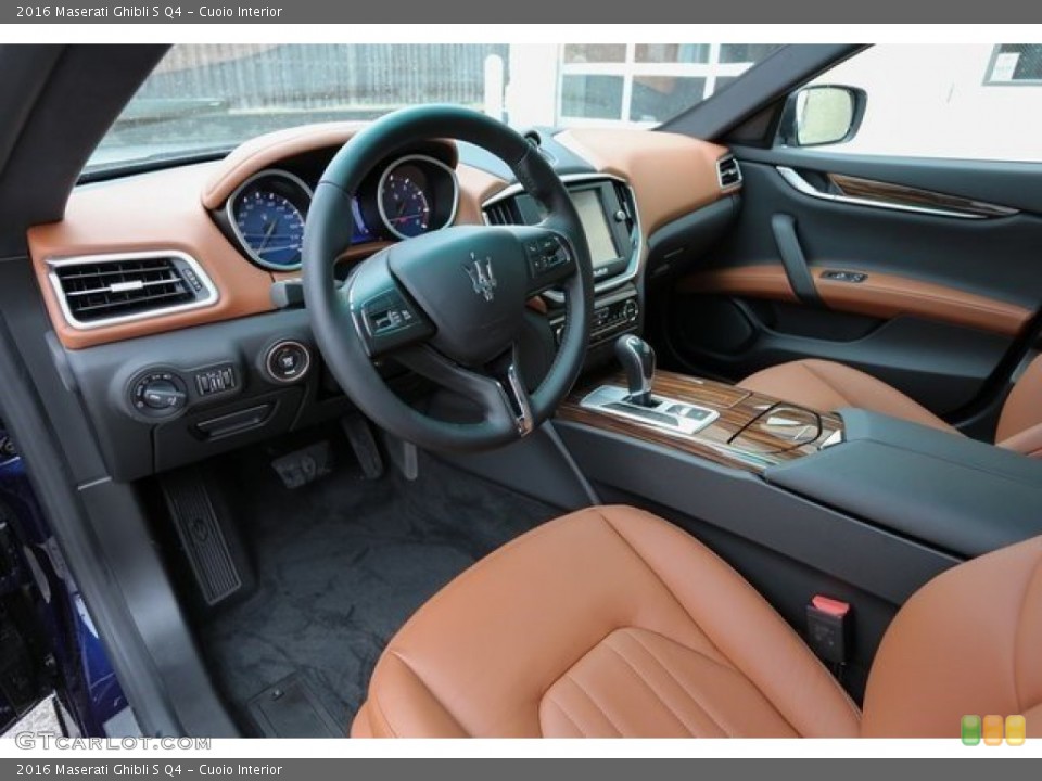 Cuoio Interior Prime Interior for the 2016 Maserati Ghibli S Q4 #111427942