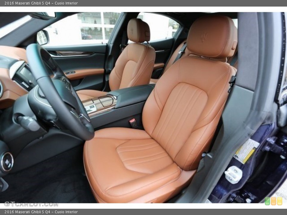 Cuoio Interior Front Seat for the 2016 Maserati Ghibli S Q4 #111427945