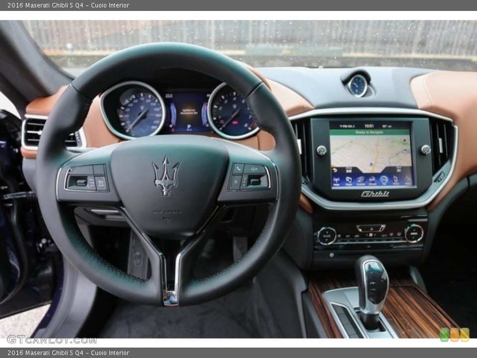 Cuoio Interior Dashboard for the 2016 Maserati Ghibli S Q4 #111427954