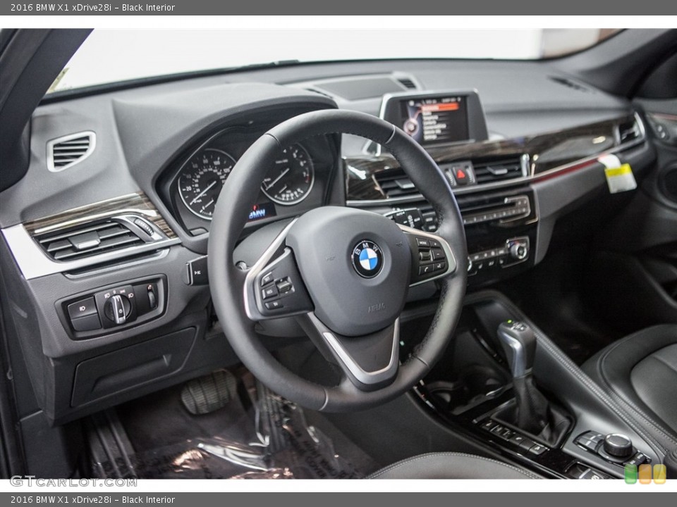 Black Interior Dashboard for the 2016 BMW X1 xDrive28i #111441096