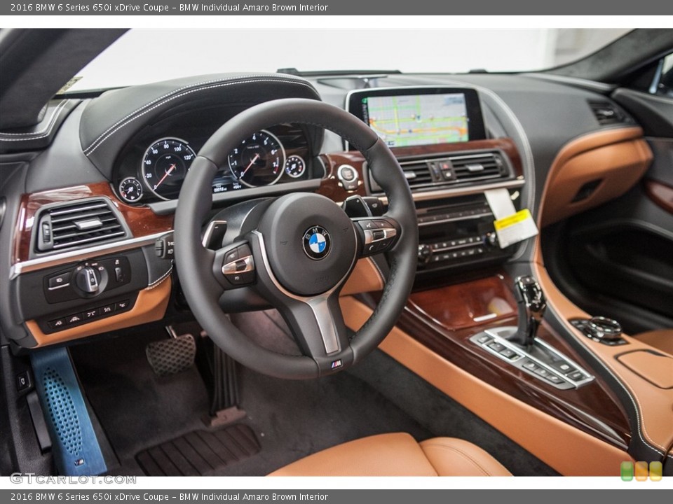 BMW Individual Amaro Brown 2016 BMW 6 Series Interiors
