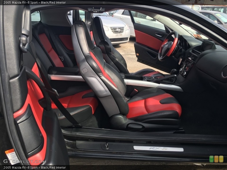 Black/Red Interior Photo for the 2005 Mazda RX-8 Sport #111450916