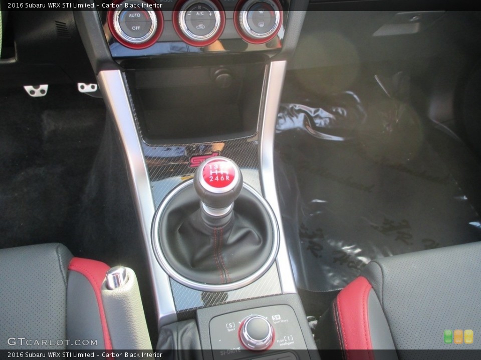 Carbon Black Interior Transmission for the 2016 Subaru WRX STI Limited #111451702