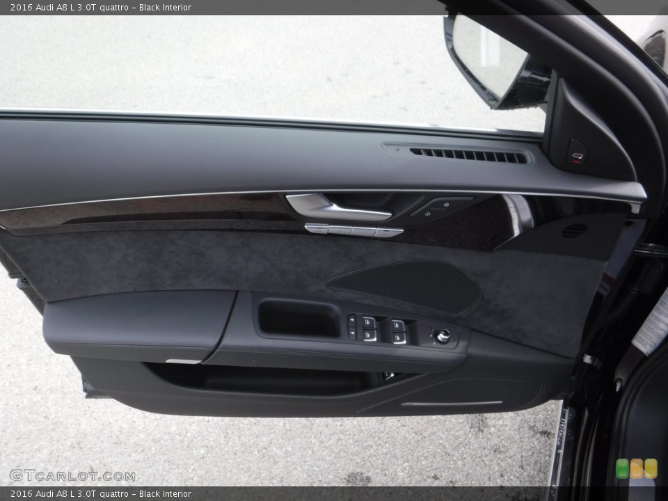 Black Interior Door Panel for the 2016 Audi A8 L 3.0T quattro #111467248