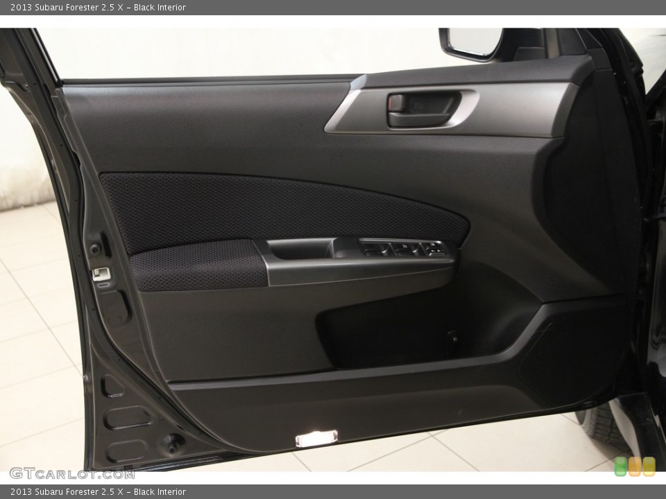 Black Interior Door Panel for the 2013 Subaru Forester 2.5 X #111467554