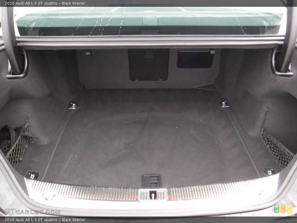 Black Interior Trunk for the 2016 Audi A8 L 3.0T quattro #111467778