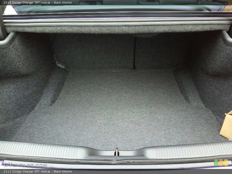 Black Interior Trunk for the 2016 Dodge Charger SRT Hellcat #111476878
