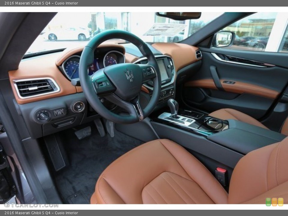 Cuoio 2016 Maserati Ghibli Interiors