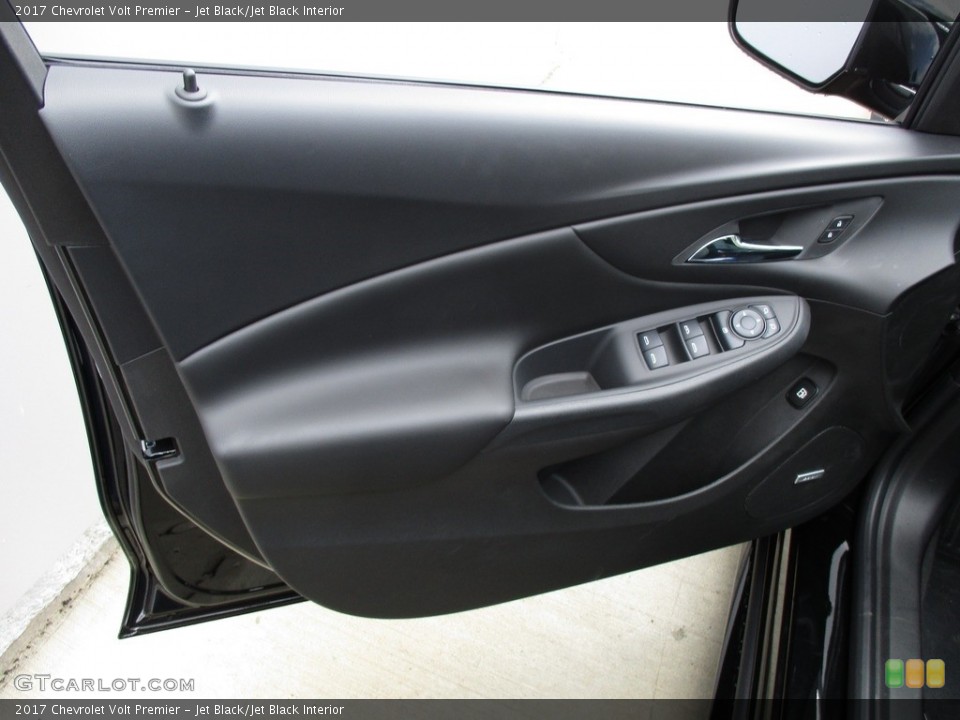 Jet Black/Jet Black Interior Door Panel for the 2017 Chevrolet Volt Premier #111535110