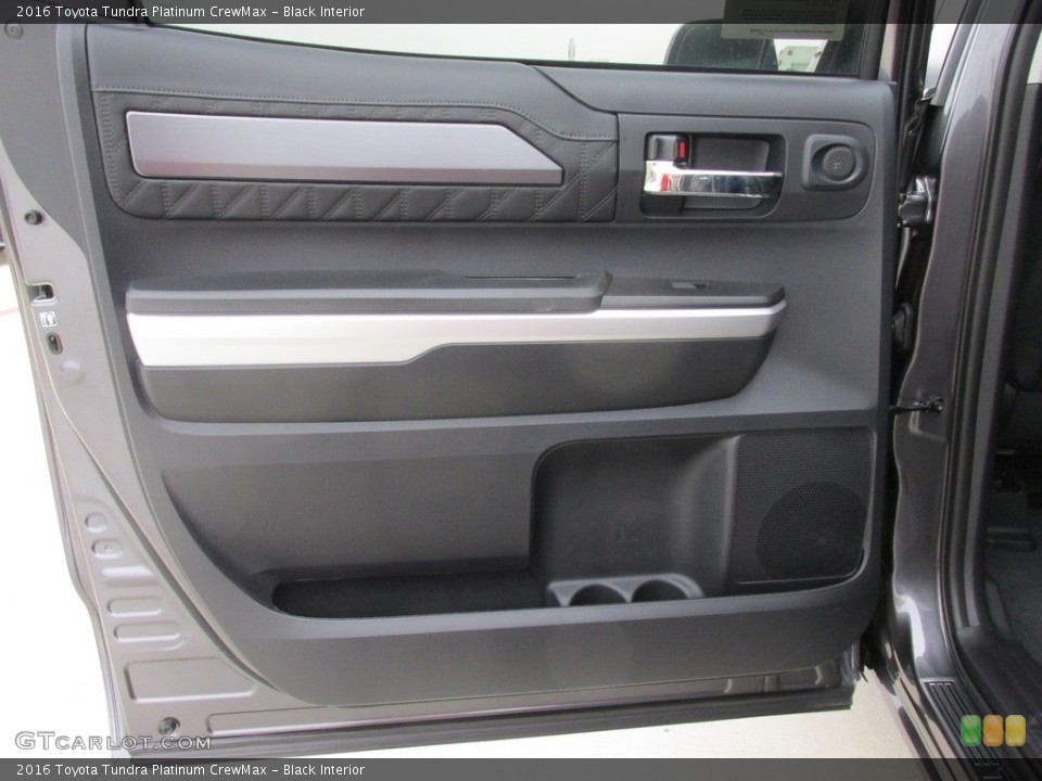 Black Interior Door Panel for the 2016 Toyota Tundra Platinum CrewMax #111561412