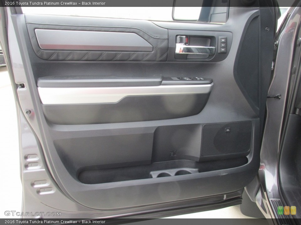 Black Interior Door Panel for the 2016 Toyota Tundra Platinum CrewMax #111561448