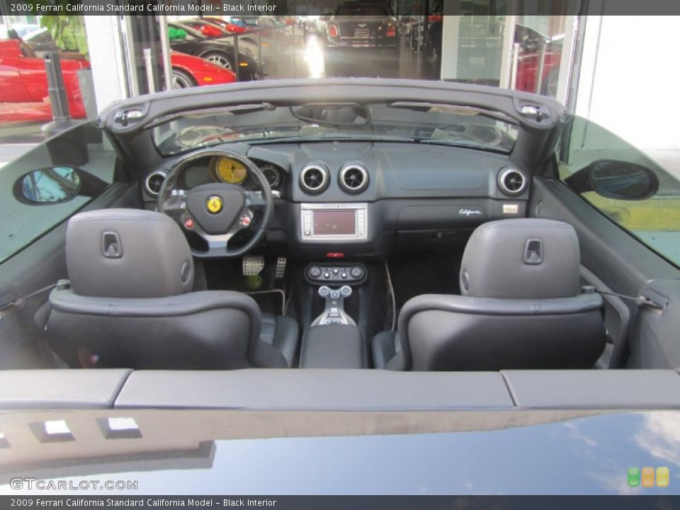 Black Interior Dashboard for the 2009 Ferrari California  #111565720