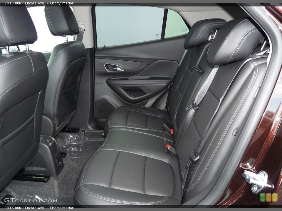 Ebony Interior Rear Seat for the 2016 Buick Encore AWD #111571736