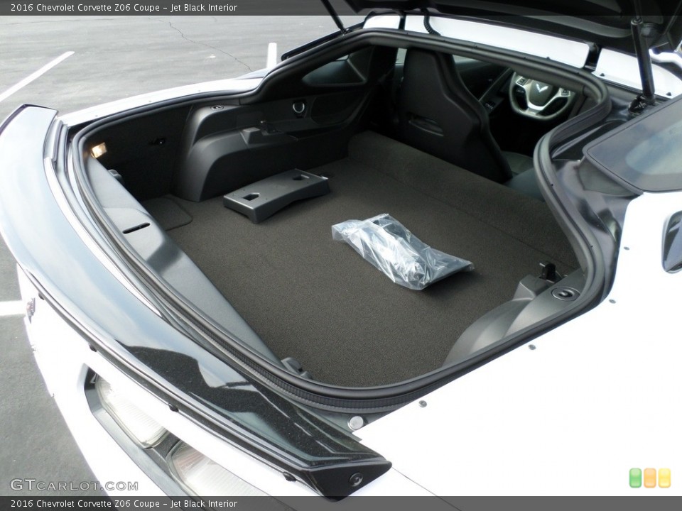 Jet Black Interior Trunk for the 2016 Chevrolet Corvette Z06 Coupe #111636683