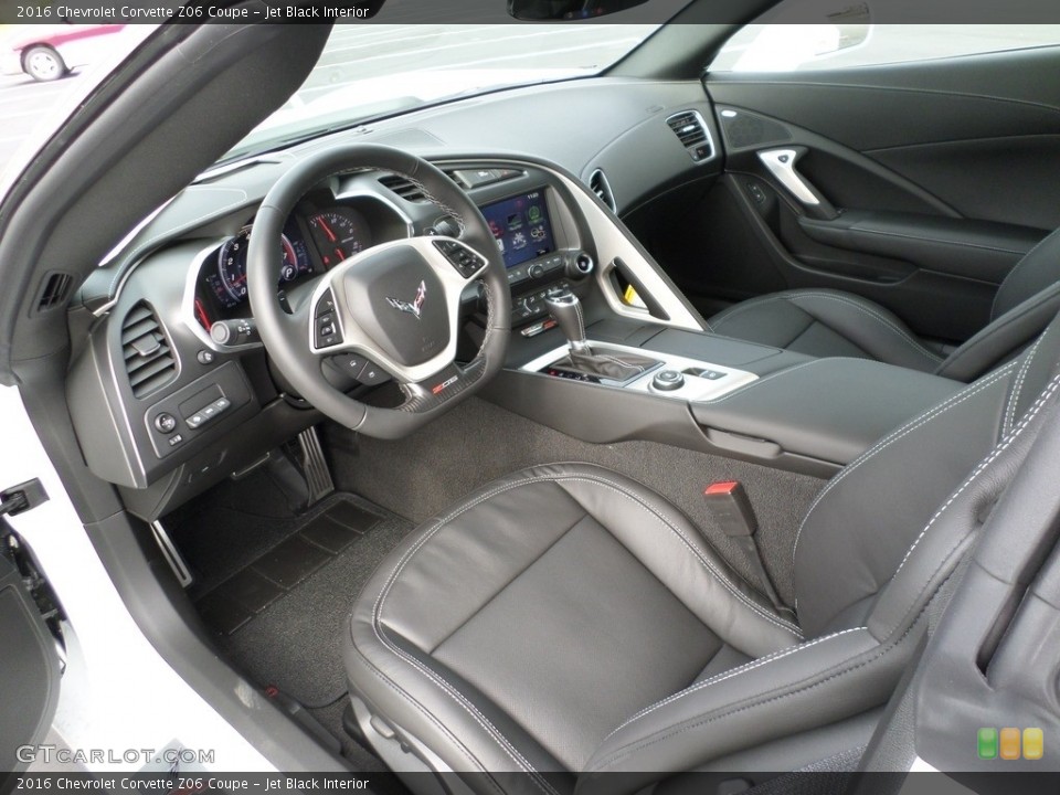 Jet Black Interior Prime Interior for the 2016 Chevrolet Corvette Z06 Coupe #111636842