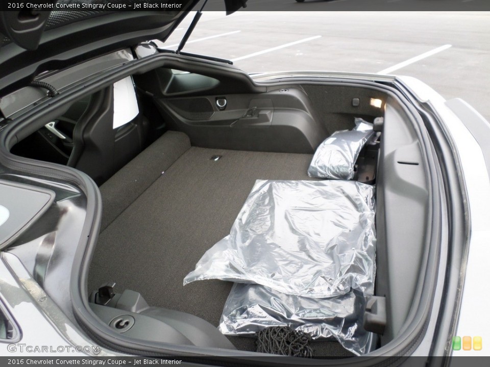 Jet Black Interior Trunk for the 2016 Chevrolet Corvette Stingray Coupe #111640420