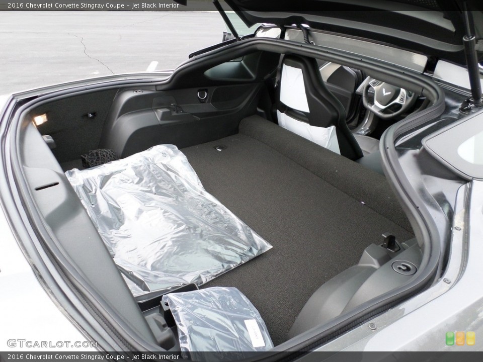 Jet Black Interior Trunk for the 2016 Chevrolet Corvette Stingray Coupe #111640448