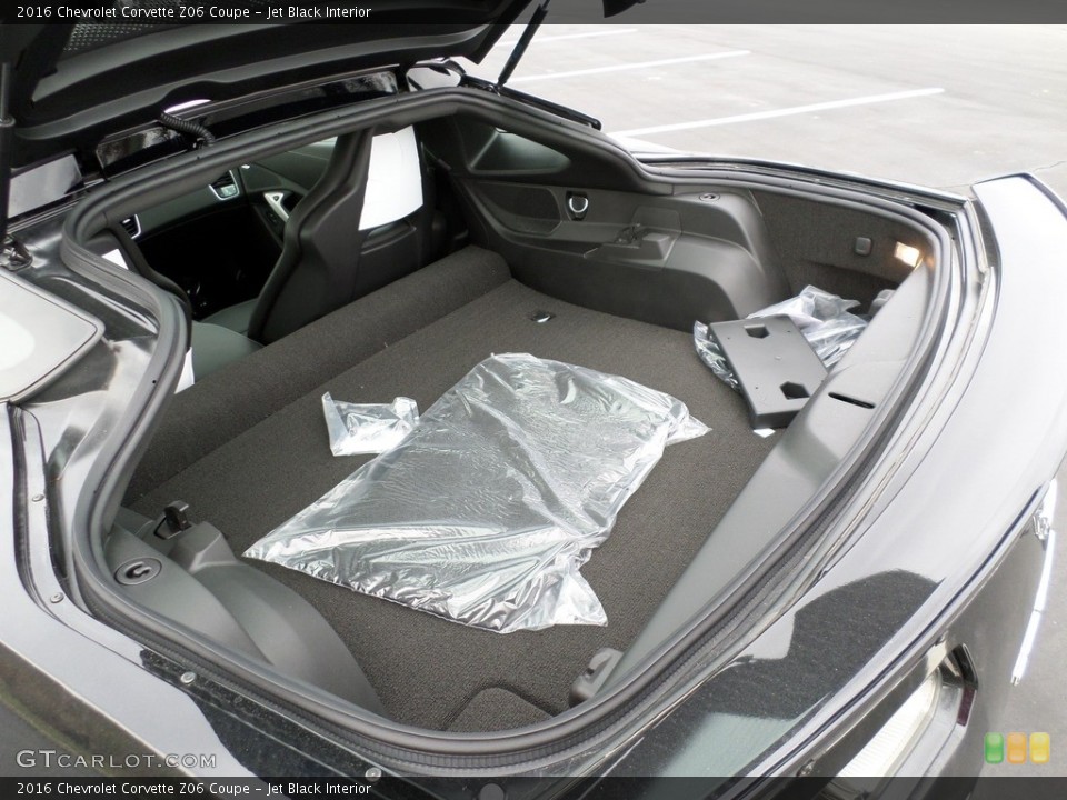 Jet Black Interior Trunk for the 2016 Chevrolet Corvette Z06 Coupe #111641627