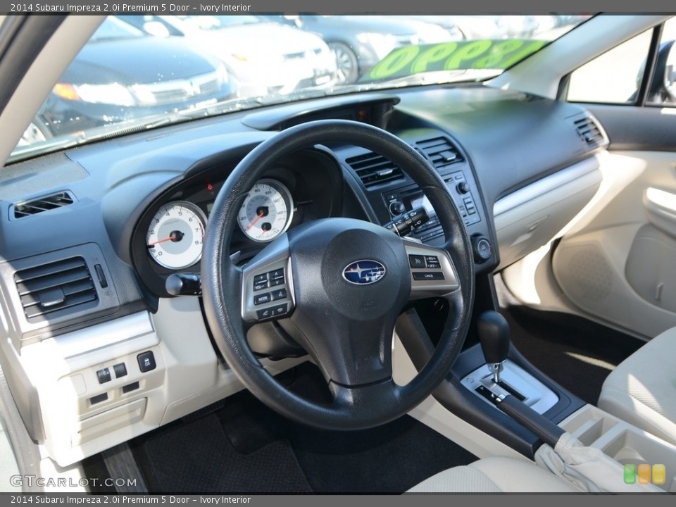 Ivory Interior Photo for the 2014 Subaru Impreza 2.0i Premium 5 Door #111643409