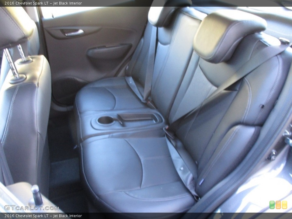 Jet Black Interior Rear Seat for the 2016 Chevrolet Spark LT #111649562