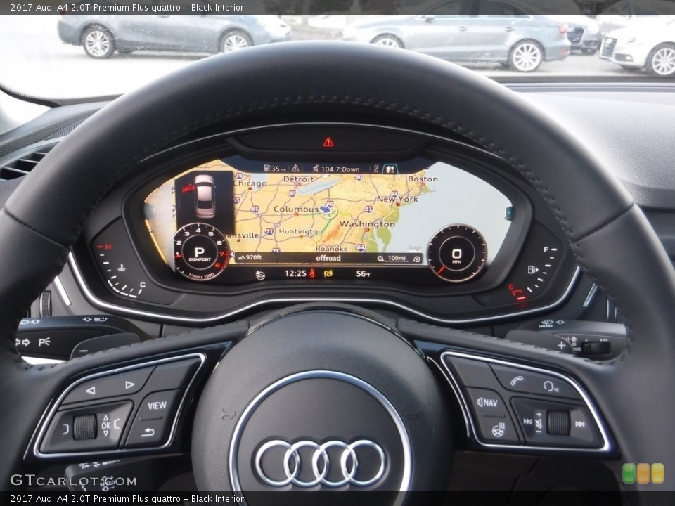 Black Interior Dashboard for the 2017 Audi A4 2.0T Premium Plus quattro #111659045