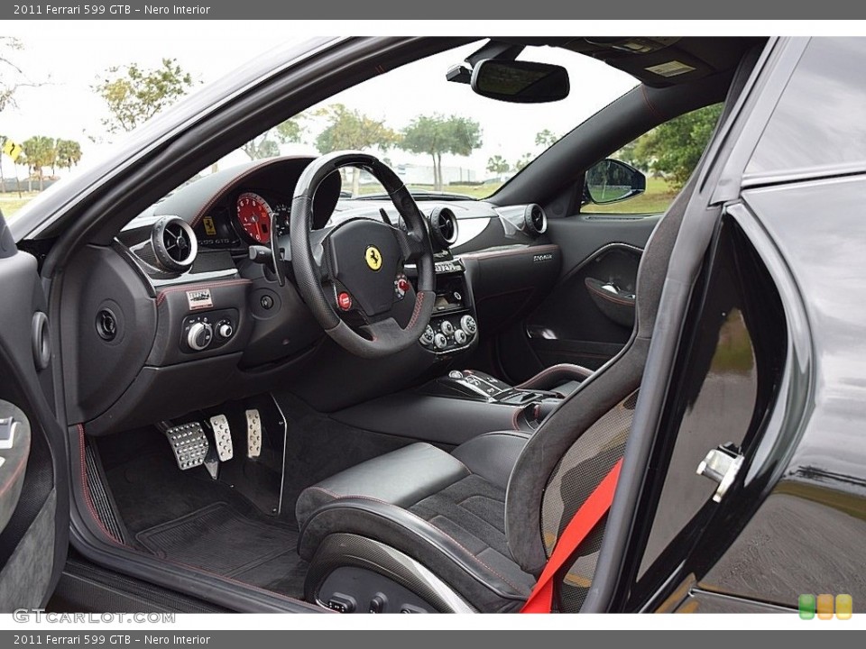 Nero Interior Photo for the 2011 Ferrari 599 GTB #111662150