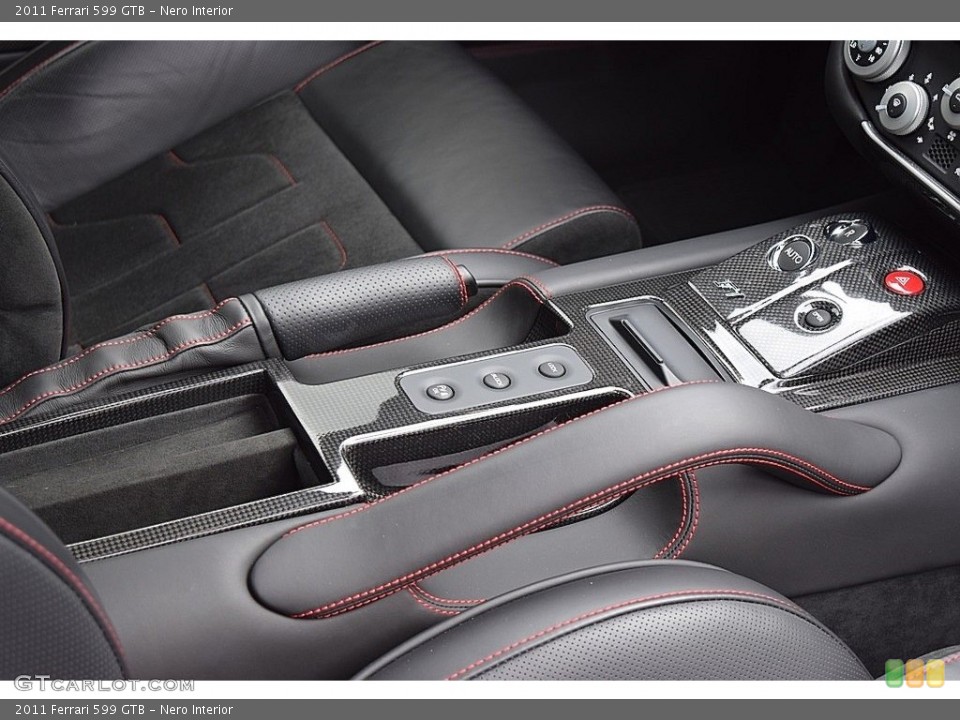 Nero Interior Controls for the 2011 Ferrari 599 GTB #111662414