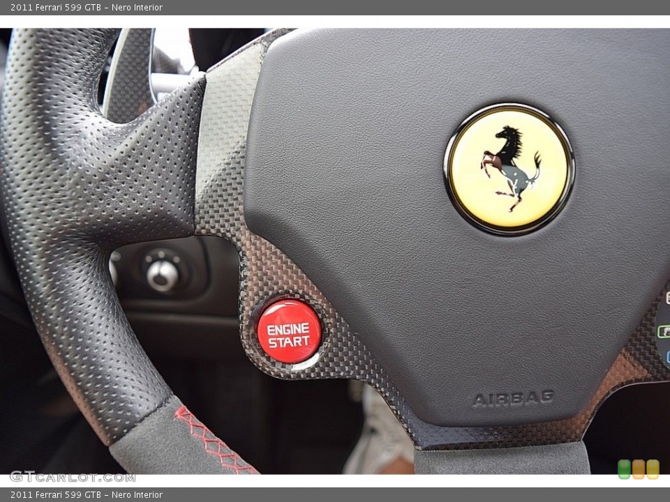 Nero Interior Controls for the 2011 Ferrari 599 GTB #111663053