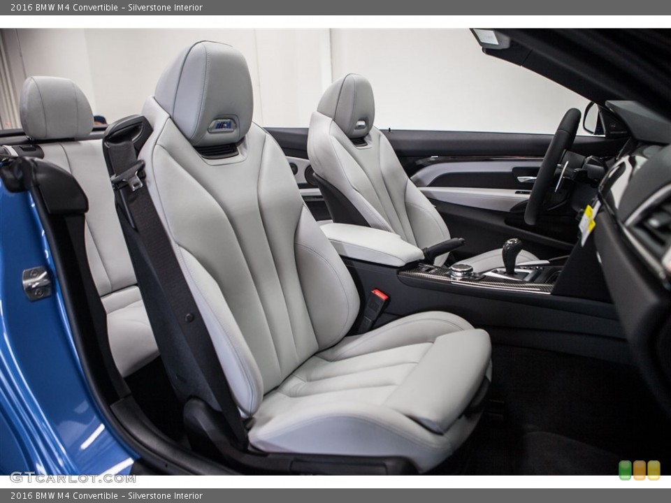 Silverstone Interior Front Seat for the 2016 BMW M4 Convertible #111677885