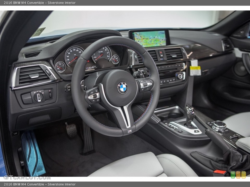 Silverstone Interior Prime Interior for the 2016 BMW M4 Convertible #111677966