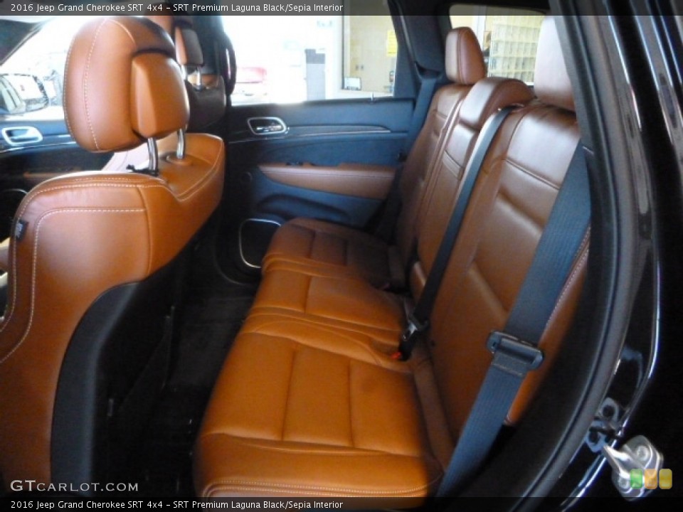 SRT Premium Laguna Black/Sepia Interior Rear Seat for the 2016 Jeep Grand Cherokee SRT 4x4 #111680714
