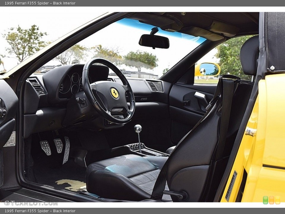 Black Interior Dashboard for the 1995 Ferrari F355 Spider #111688960