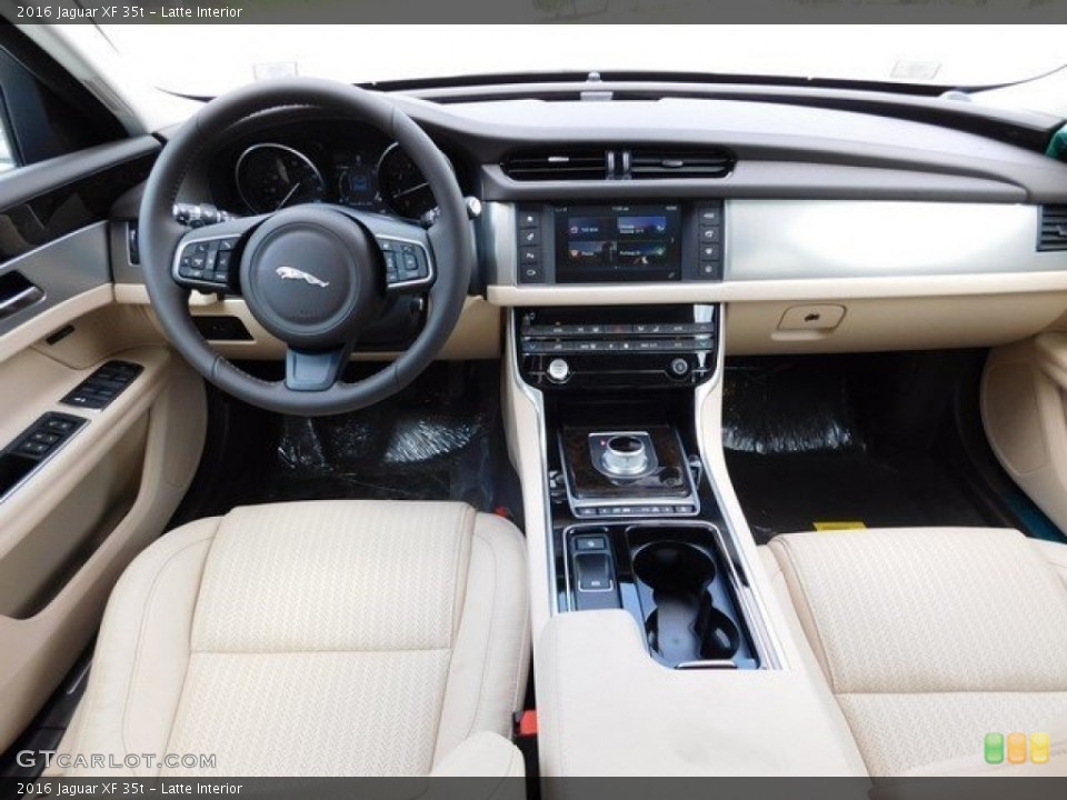 Latte Interior Dashboard for the 2016 Jaguar XF 35t #111692368