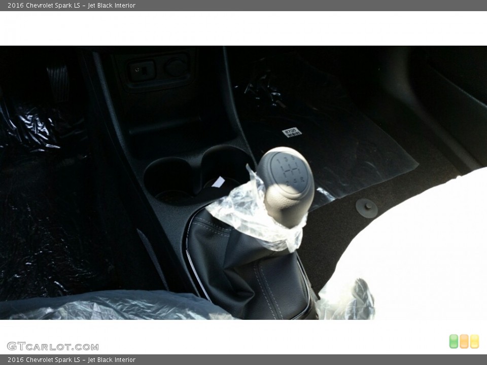 Jet Black Interior Transmission for the 2016 Chevrolet Spark LS #111715232