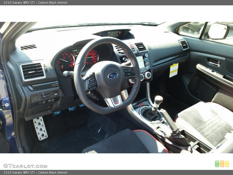Carbon Black Interior Prime Interior for the 2016 Subaru WRX STI #111726092