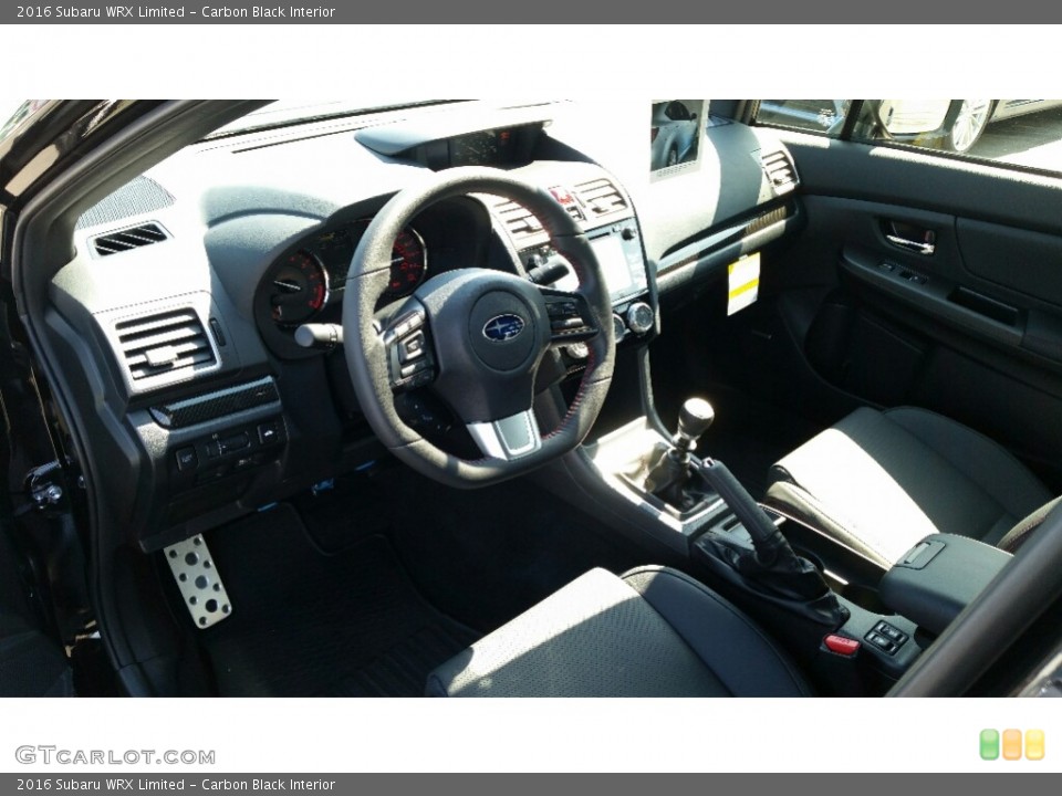 Carbon Black Interior Prime Interior for the 2016 Subaru WRX Limited #111727325