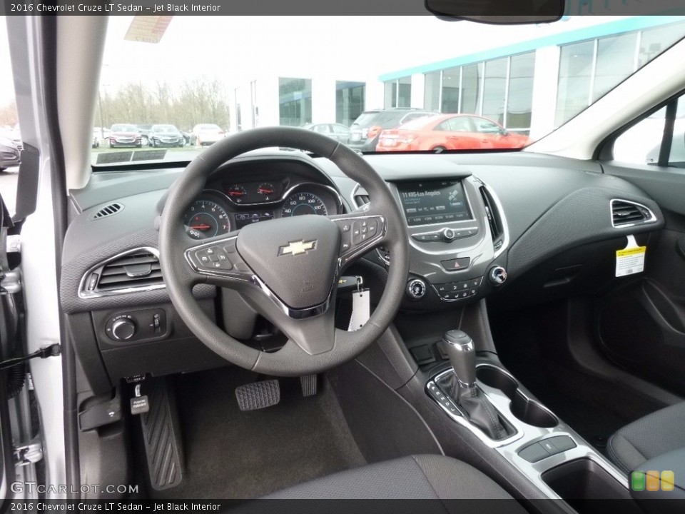 Jet Black Interior Prime Interior for the 2016 Chevrolet Cruze LT Sedan #111744709