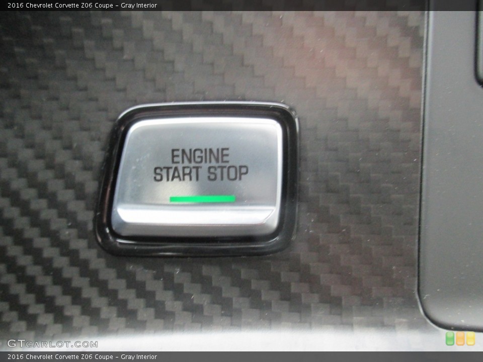 Gray Interior Controls for the 2016 Chevrolet Corvette Z06 Coupe #111785762