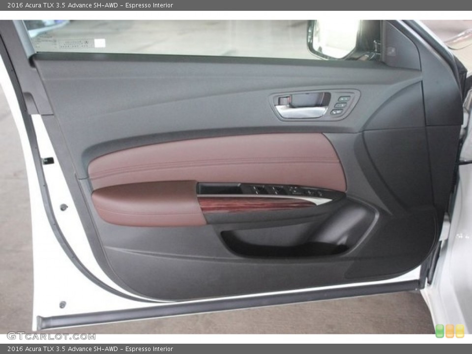 Espresso Interior Door Panel for the 2016 Acura TLX 3.5 Advance SH-AWD #111789260