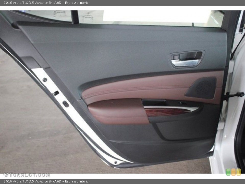 Espresso Interior Door Panel for the 2016 Acura TLX 3.5 Advance SH-AWD #111789317