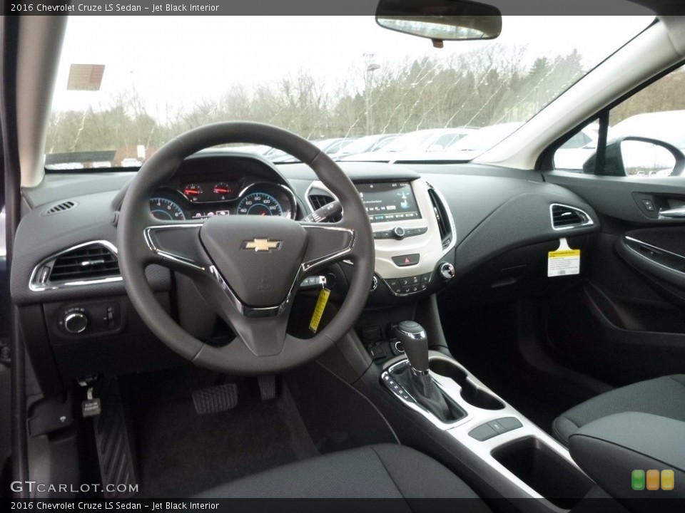 Jet Black Interior Prime Interior for the 2016 Chevrolet Cruze LS Sedan #111810344