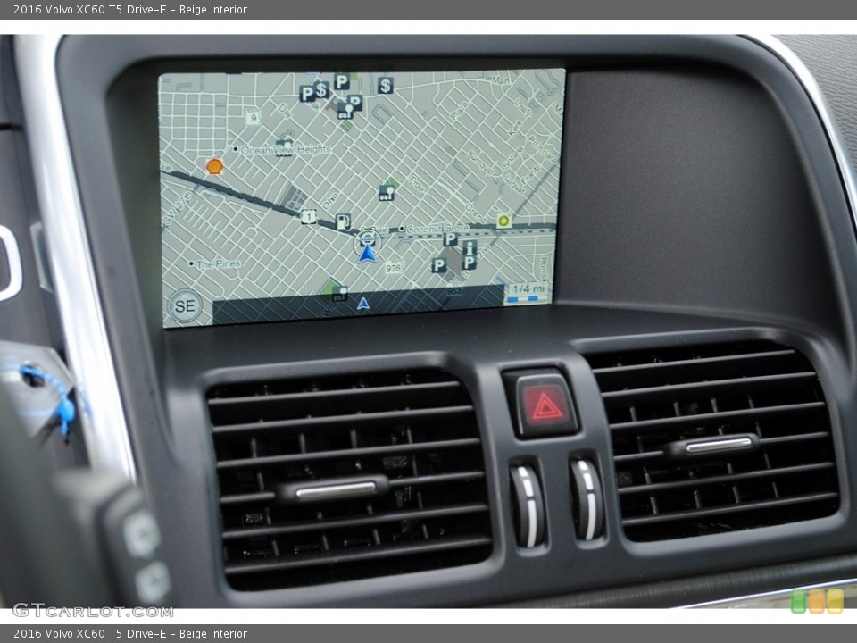 Beige Interior Navigation for the 2016 Volvo XC60 T5 Drive-E #111812027