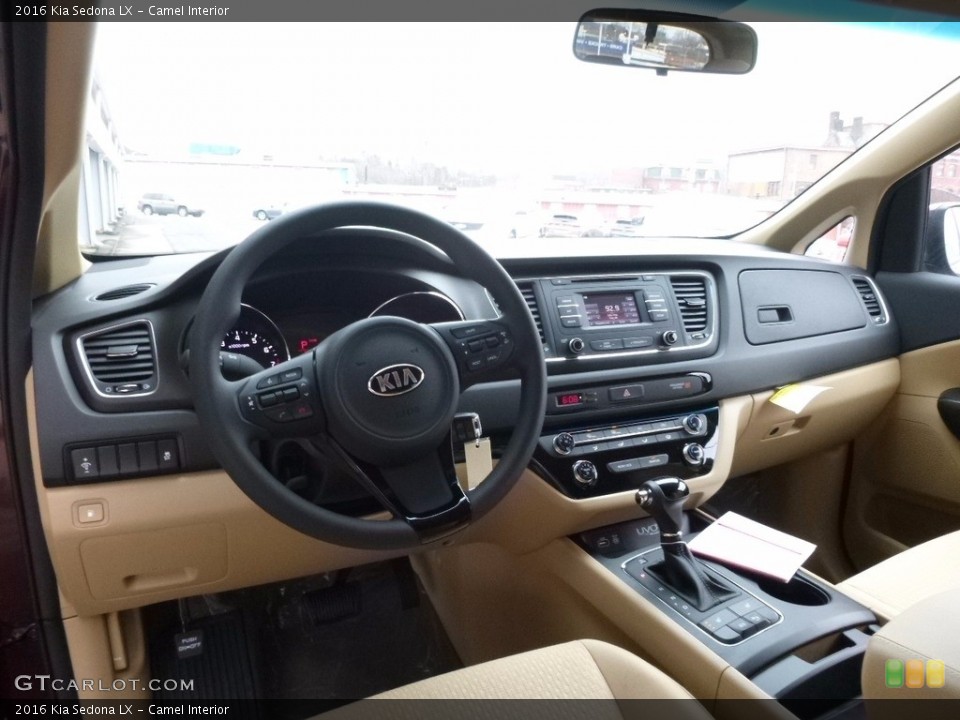 Camel 2016 Kia Sedona Interiors