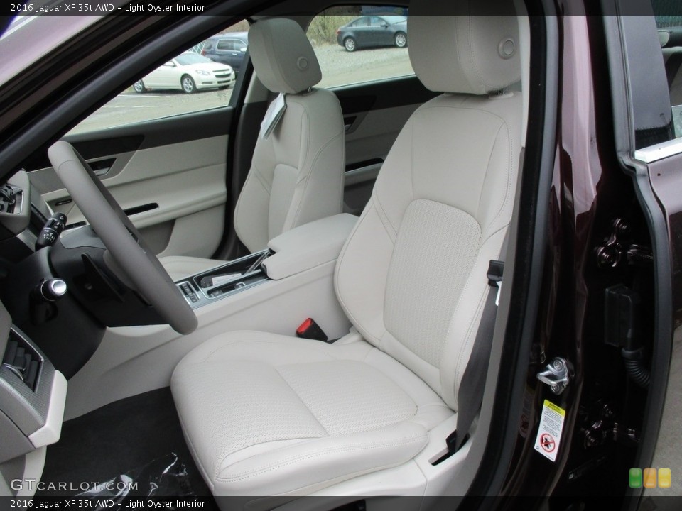 Light Oyster Interior Front Seat for the 2016 Jaguar XF 35t AWD #111815801