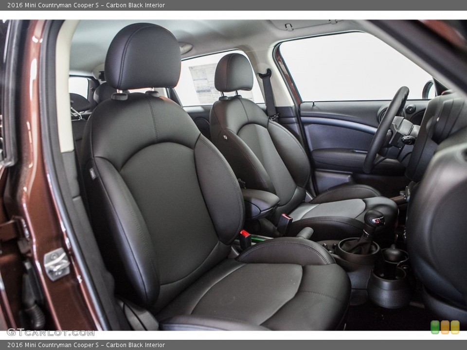 Carbon Black Interior Front Seat for the 2016 Mini Countryman Cooper S #111817607
