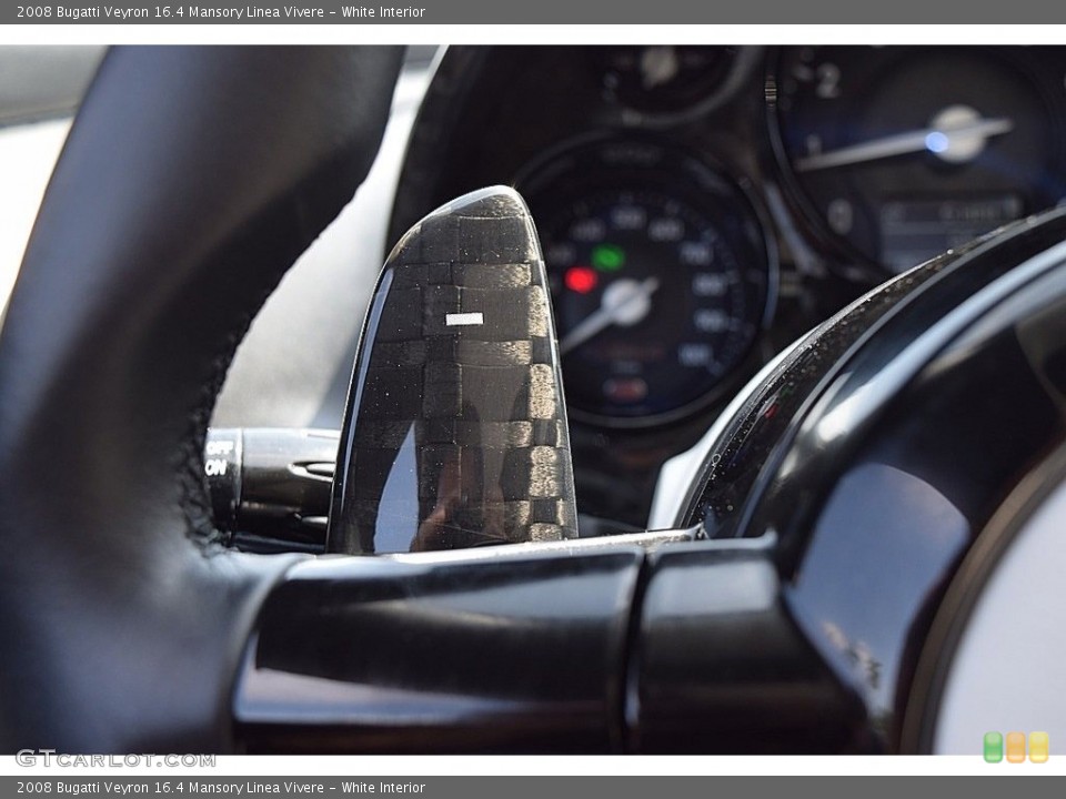 White Interior Transmission for the 2008 Bugatti Veyron 16.4 Mansory Linea Vivere #111819884